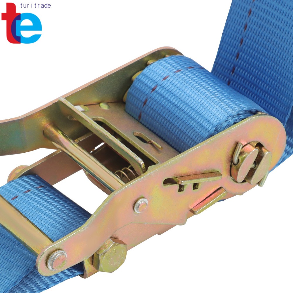 Wheel Chock Tie-Down Kit 4PCS E Track Wheel Chock 2PCS 7.5' Tie-Down Strap
