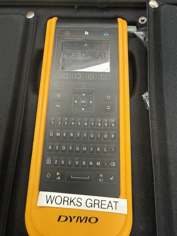 Dymo XTL 300 Label Maker with AC Adapter and Case And Labels