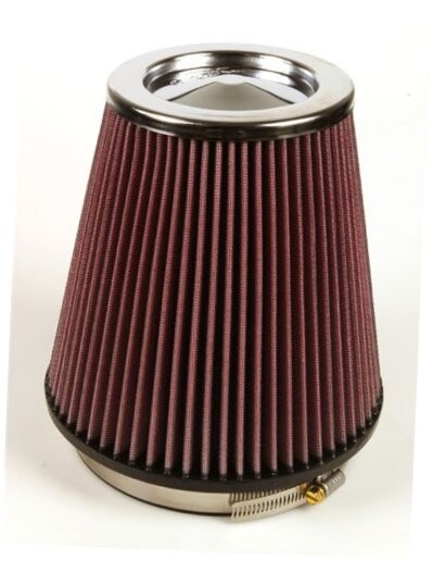 High-Flow Original Lifetime Universal Clamp-On Air Filter: High Performance,