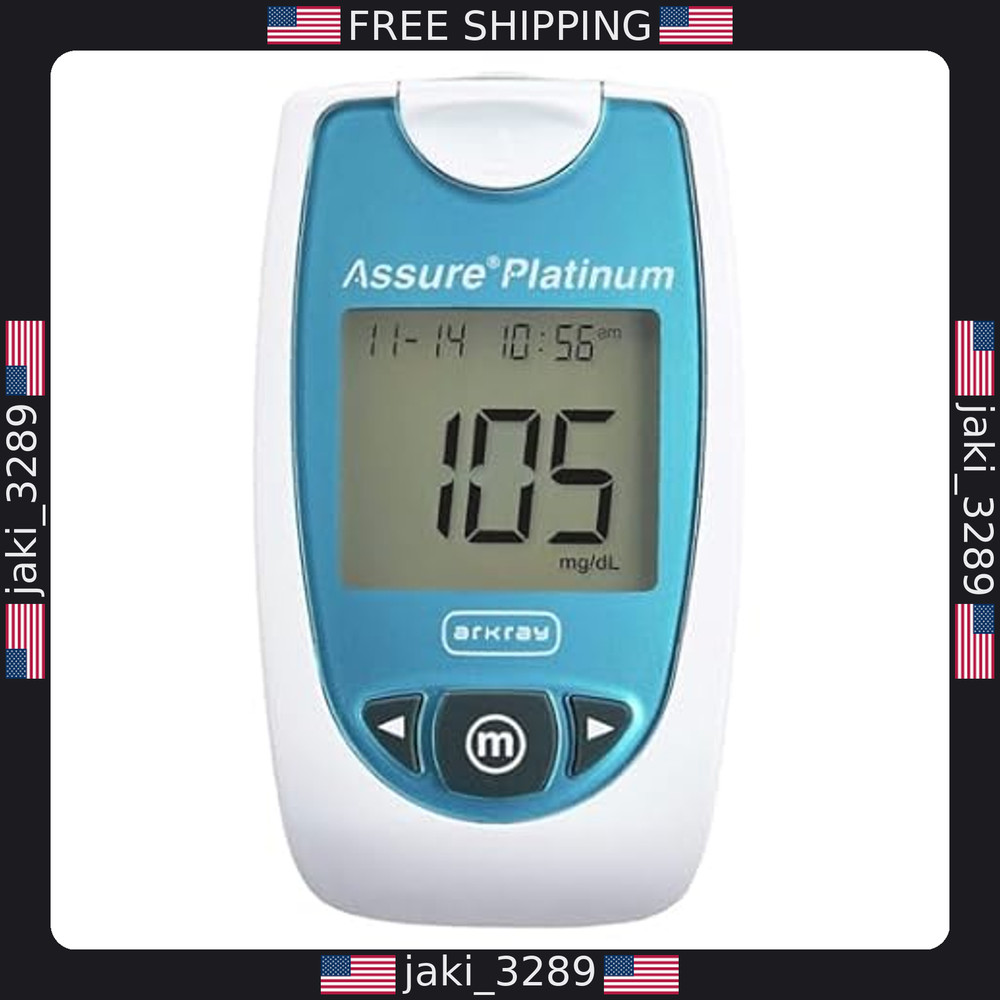 Assure Platinum Blood Glucose Meter Model 500001 - 1 Unit