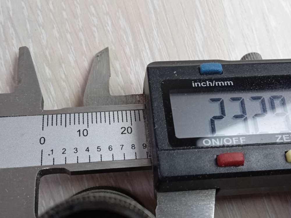 🔰 EYEPIECE MICROSCOPE 6X 42mm VINTAGE PAIR #0202