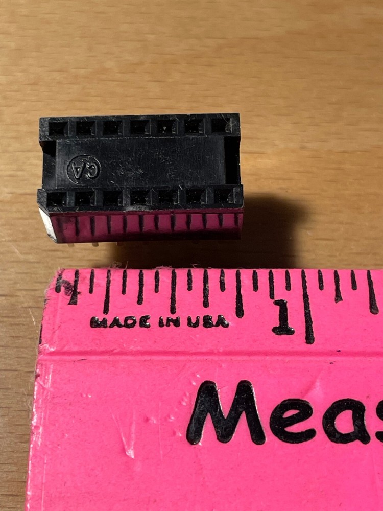 MANN ORGANIZATION 14 Pin DIP Socket Part Number CA-14S-TSD.