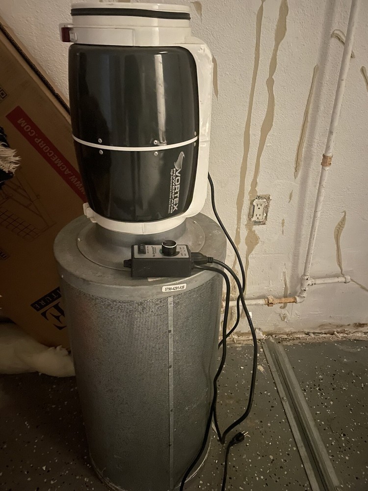 Vortex S-Line 8” Powerfan S—Line With Carbon Filter