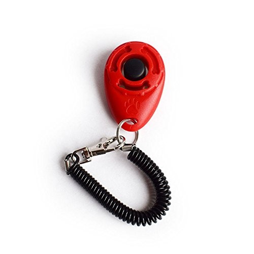 4 Pack Dog Training Clicker with Wrist Strap, Pet Training Clicker Set