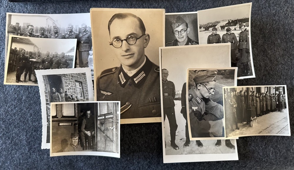 WW 2 German Army photos grouping Same soldier