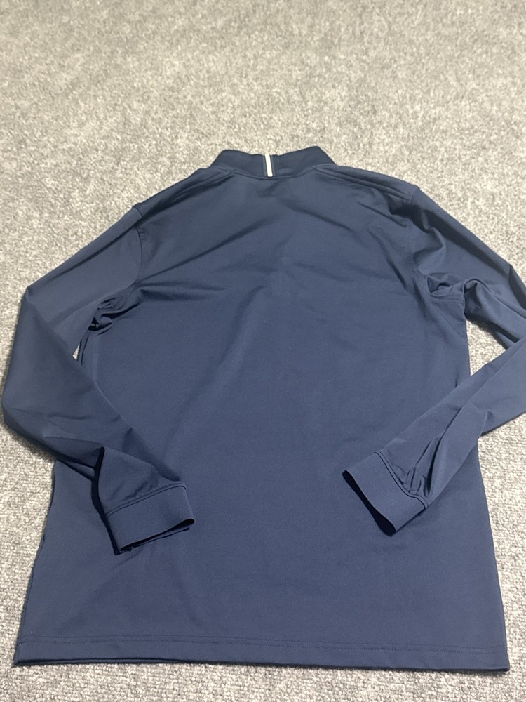 Under Armour Golf Mens Navy Blue 1/4 Zip Pullover small