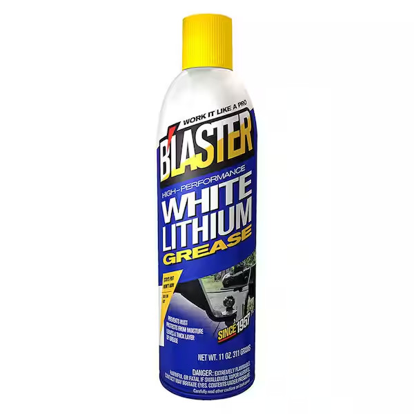 Blaster High-Performance White Lithium Grease Spray 11 oz