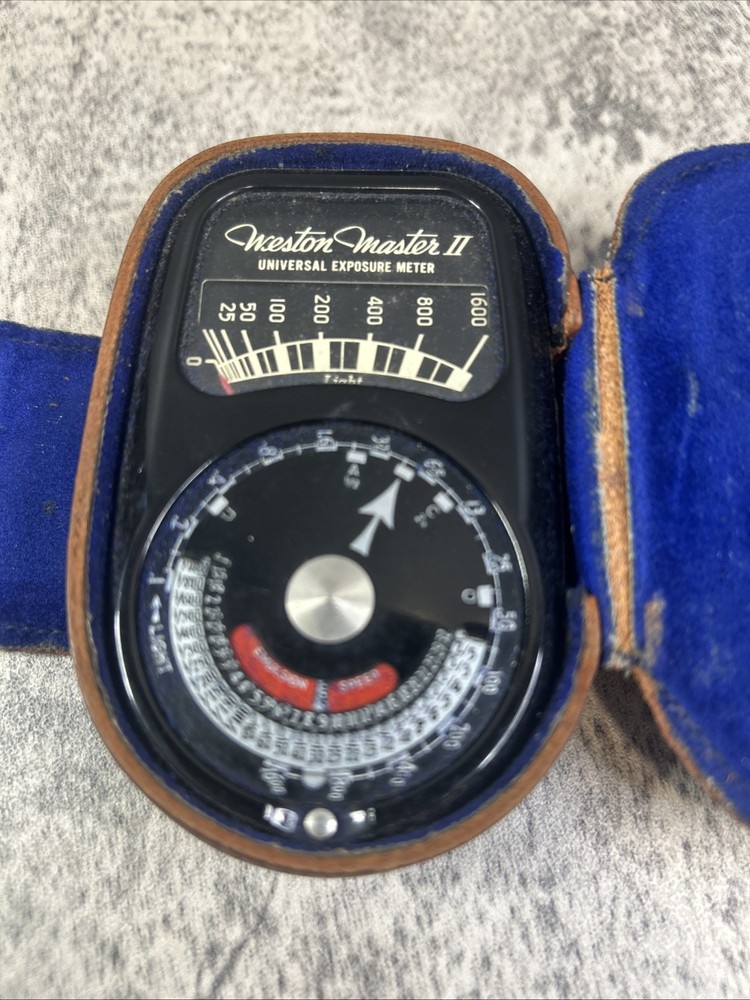 Westin Master II Universal Exposure Meter Vintage With Case