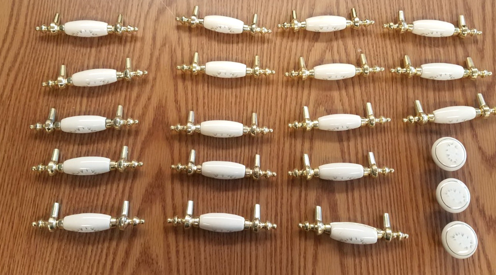 Vintage Flower Pulls