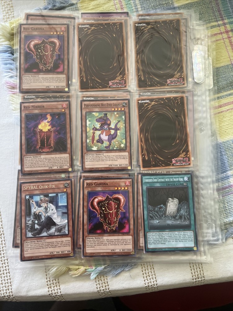 🔥🔥🔥🔥Yugioh 10 Page Binder Collection