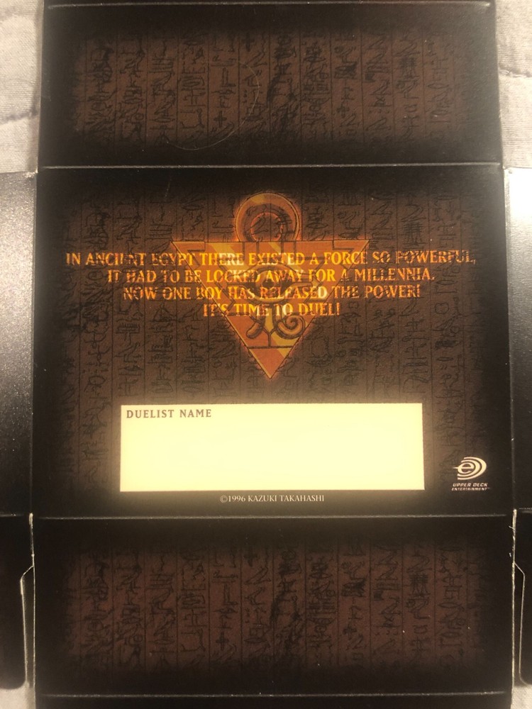 Hobby League Kit 2005-2006 Plastic Deckbox Unassembled MINT Yugioh