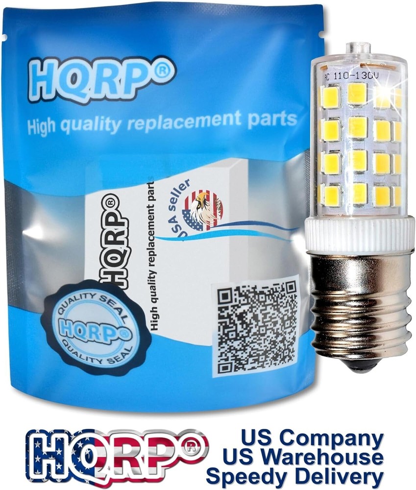 4-Pack 110V E17 Dimmable LED Light Bulb Cool White for GE WB36X10003 Replacement