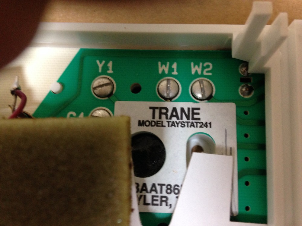 TRANE TAYSTAT241 MULTI-STAGE ROOM NON-PROGRAMMABLE THERMOSTAT 196499