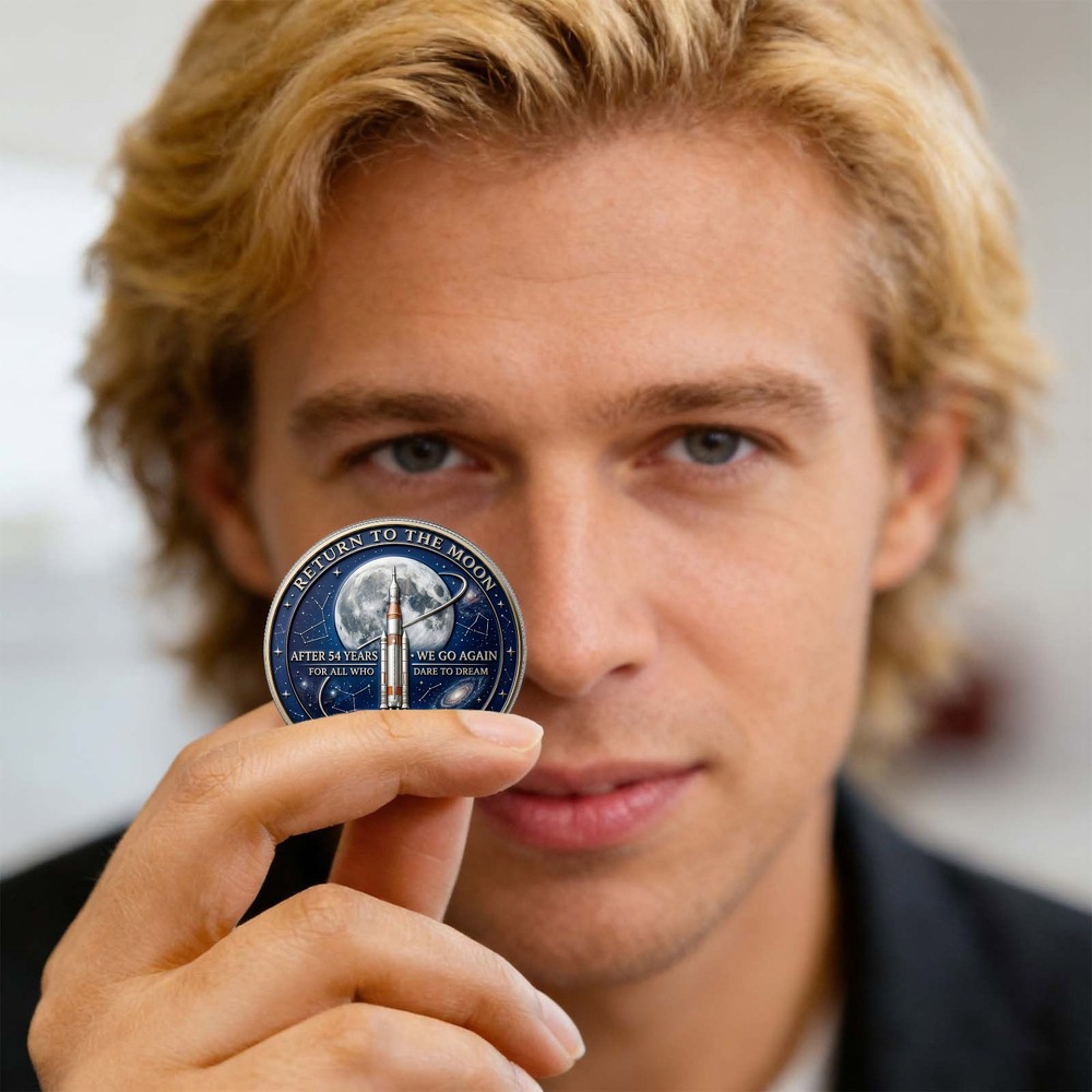 Exquisite 3D Commemorative For Display And Investment Minted Keepsake