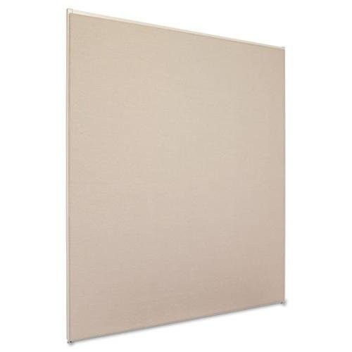 Basyx P7260GYGY Office Panel System 60"W x 72"H Gray