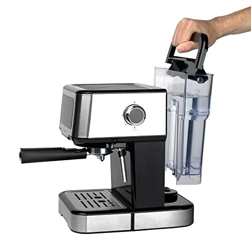 Café TS Touchscreen Espresso Machine, 50 ounces Silver