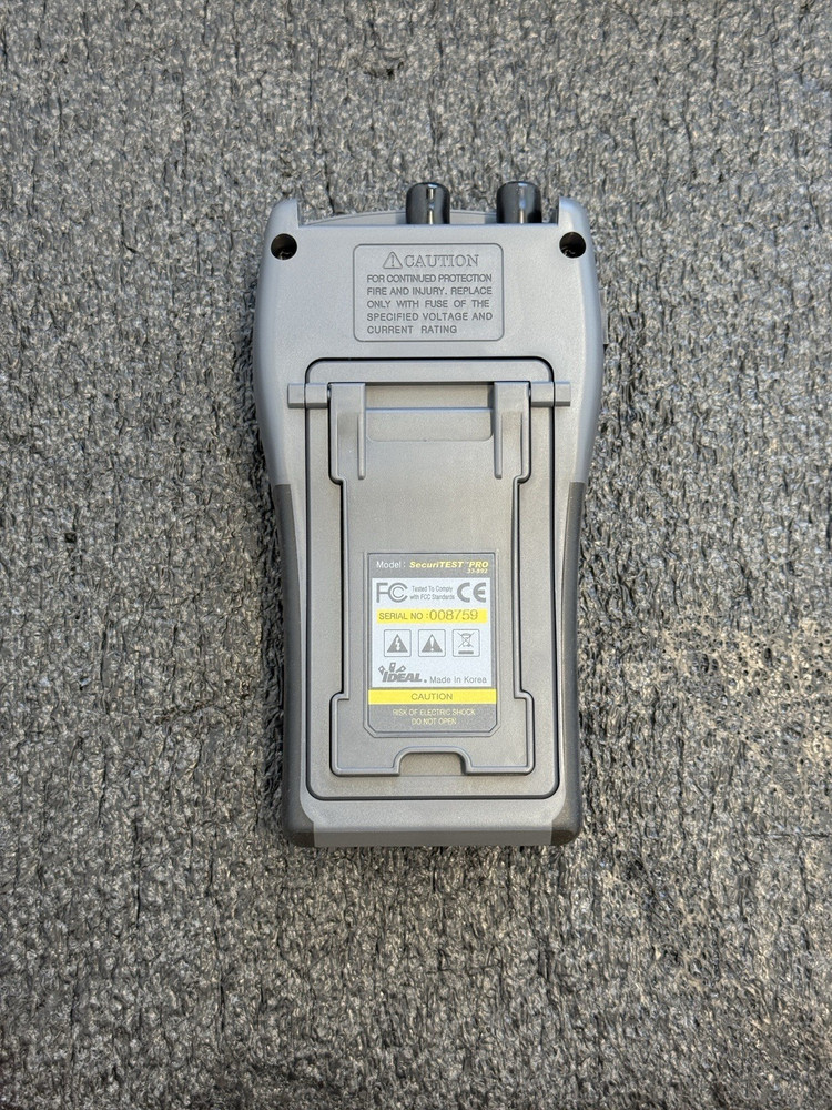 IDEAL NETWORKS 33-892 SECURITEST PRO MULTI-FUNCTION CCTV Camera TEST SET