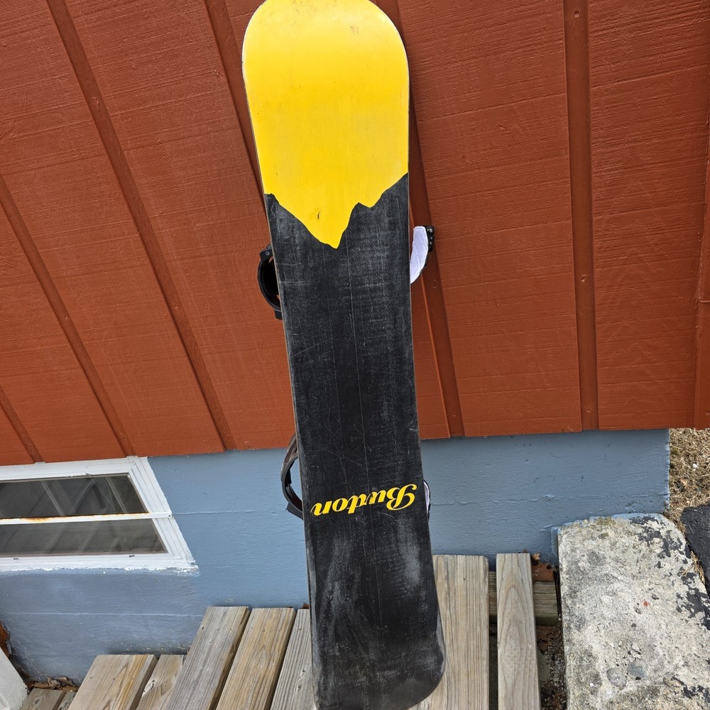 Burton 151 Cruzer Snowboard With Symbolic Bindings