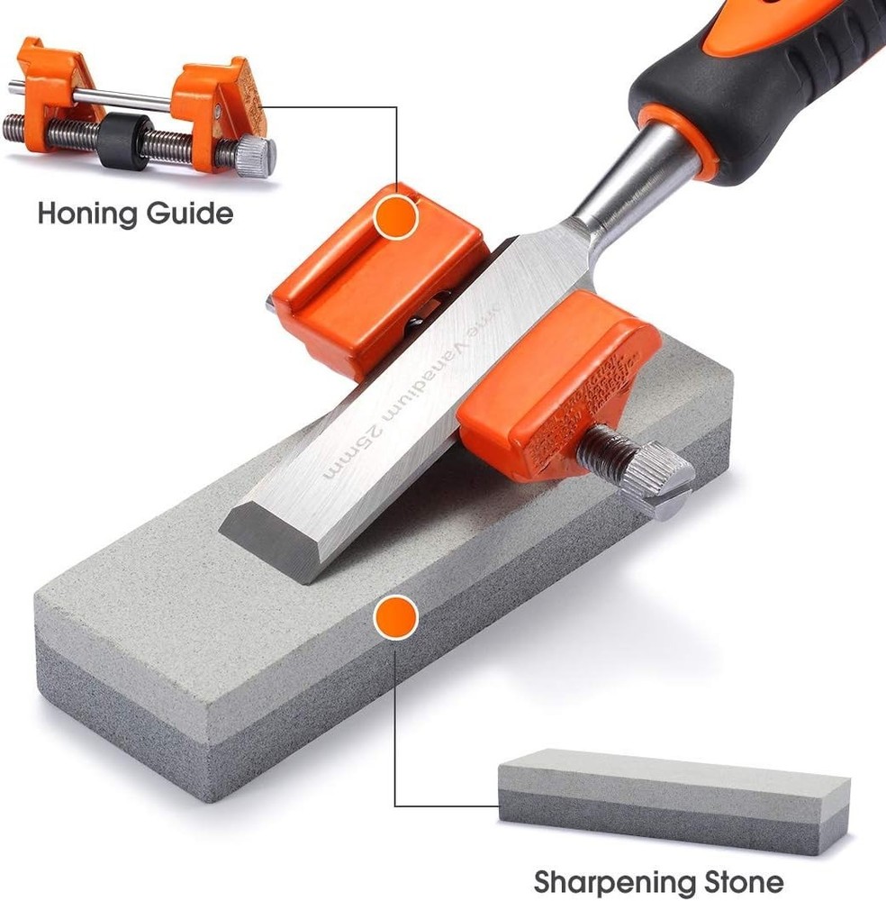 Versatile Woodworking Chisel Set for Beginners with Multiple Sizes Included