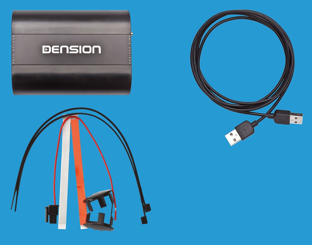 Dension DAB + U incl. Antenna Digital Radio Interface USB Dab Retrofit