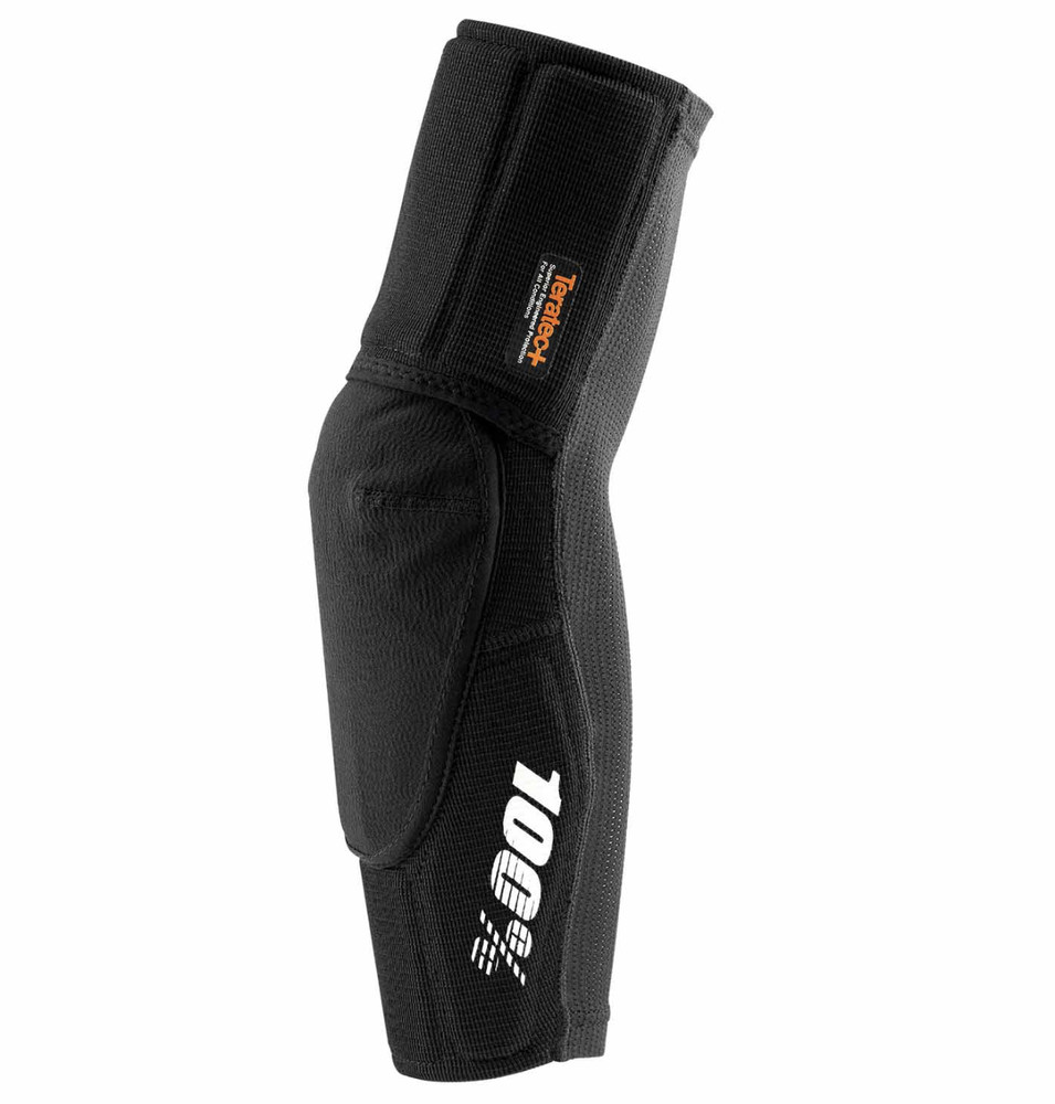 100% TERATEC PLUS Mountain Bike Elbow Guard Black Size MD