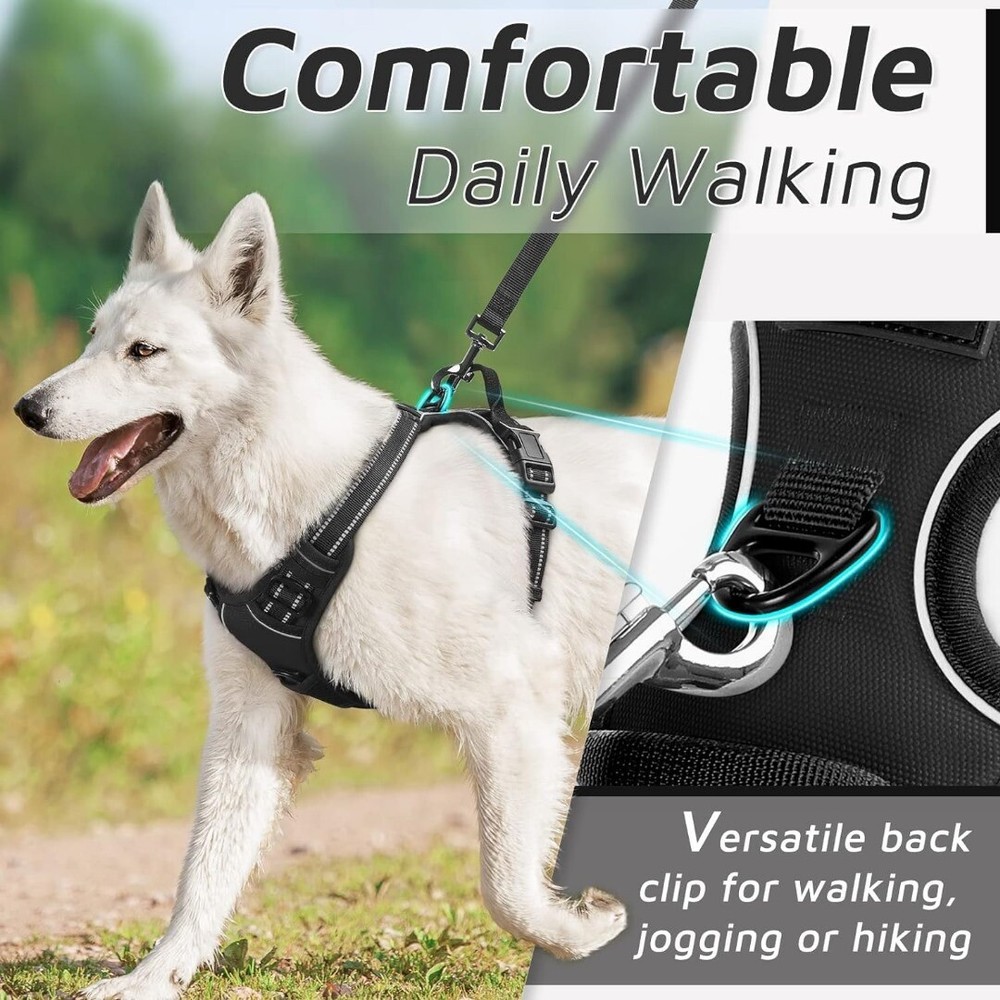 Dog Harness for Medium and Large Dogs, No-Pull Safety Harness
