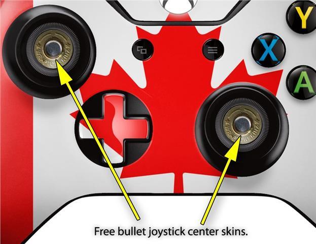 Canadian Canada Flag Skin for XBOX One Controller