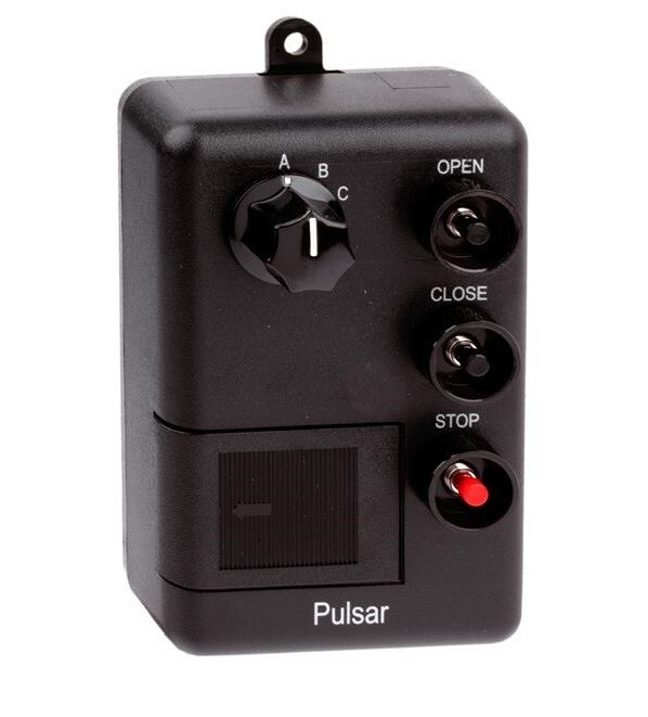 Pulsar 733T Wall Mount Three Button Transmitter Open/Close/Stop (3 Doors)