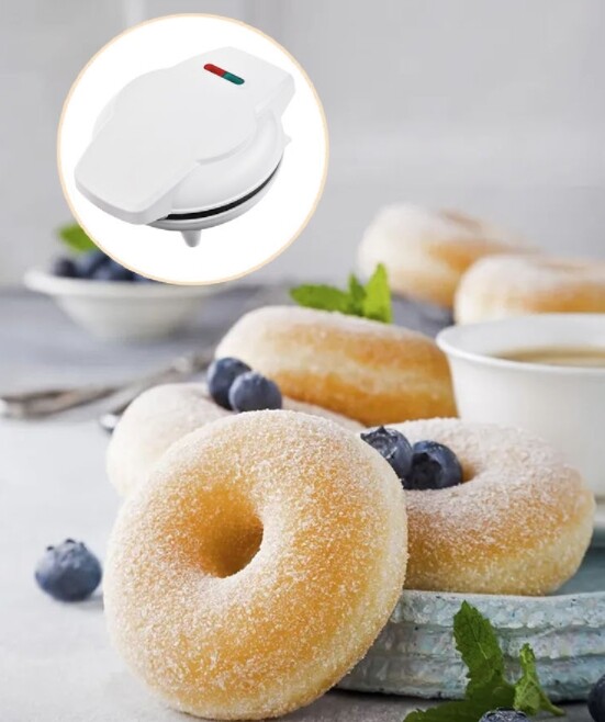 The 110V breakfast machine, donut maker, 7-hole pancake maker, bread maker