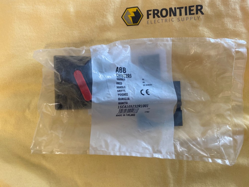 ABB OHBS2RJ Selector Handle – Black Door Mount Disconnect Switch Handle – IP65