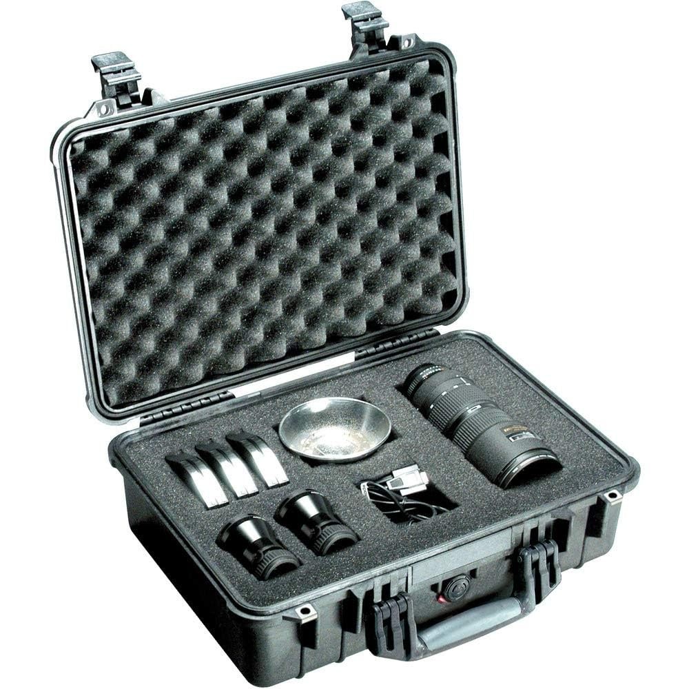 Pelican 1500 Case With Foam (Black)
