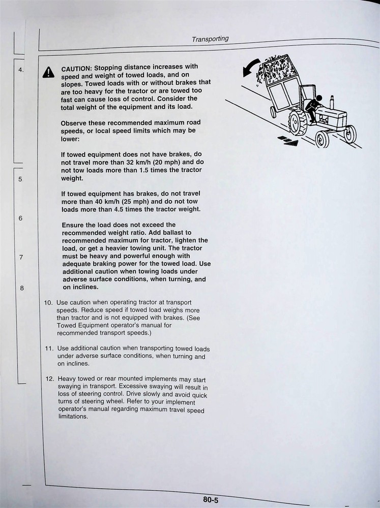 John Deere 5105 5205 Tractor Owners Operators Manual