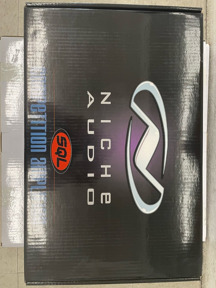 NICHE AUDIO SQL COMPETITION SERIES AMPLIFIER 1200 WATTS NA 60.4C NEW