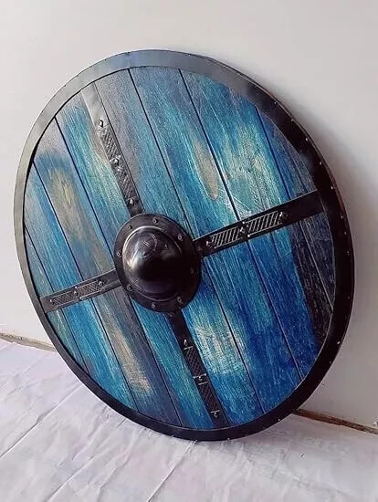 Medieval Viking Shield Battle Ready Shield Perfect Cosplay/Decorative Shield 24"