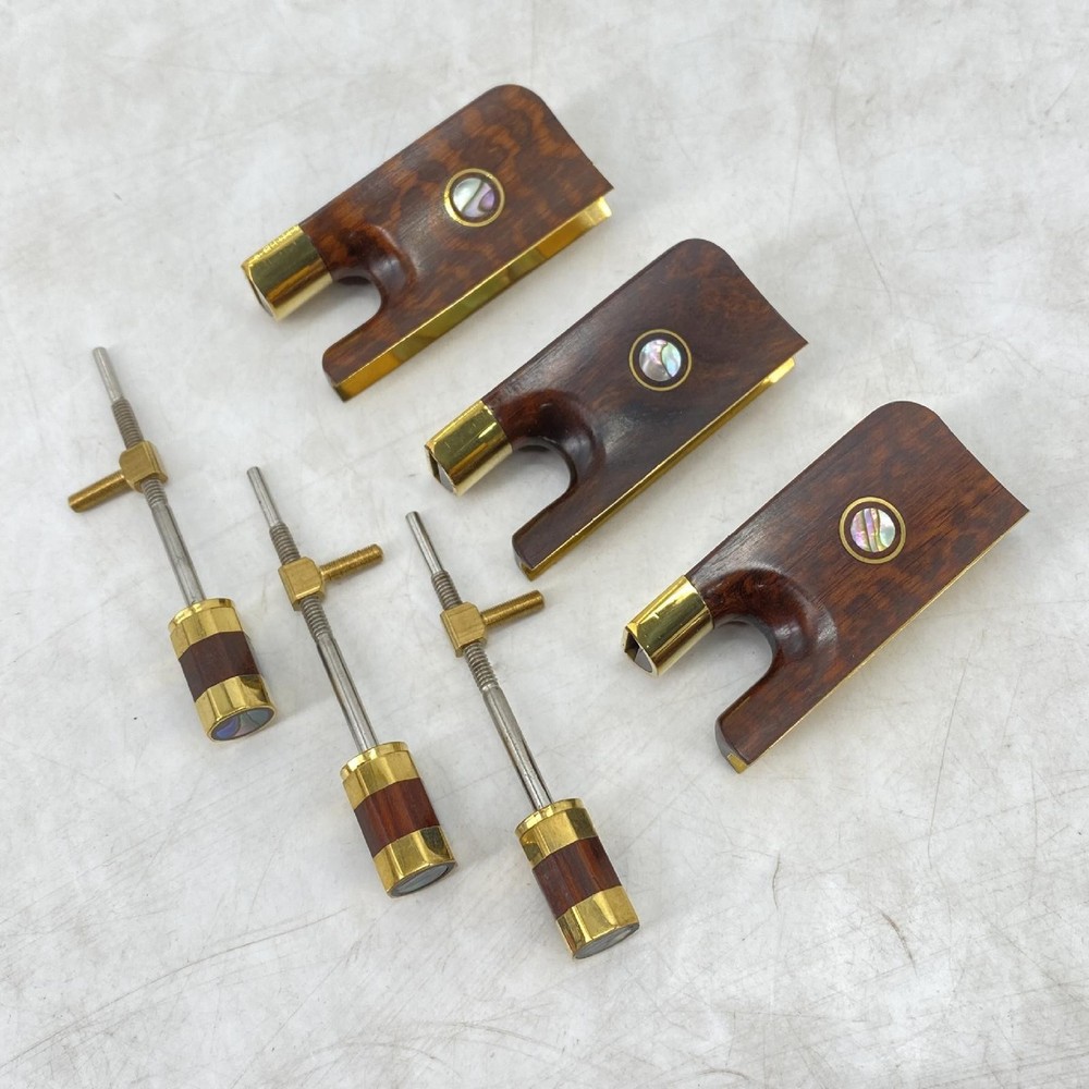 2Pcs Cello Bow Frogs Luthier Tools Easy Installation Decorative Professional