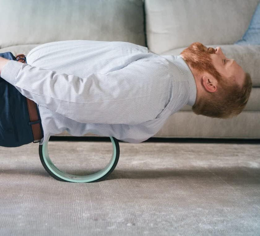 Wheel XL - Super Comfort Back Massage Roller - Wider Back Stretcher & Cracking D
