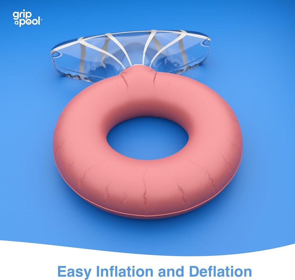 Diamond Ring Bachelorette Pool float Beach & Party Inflatable Floatie for bride