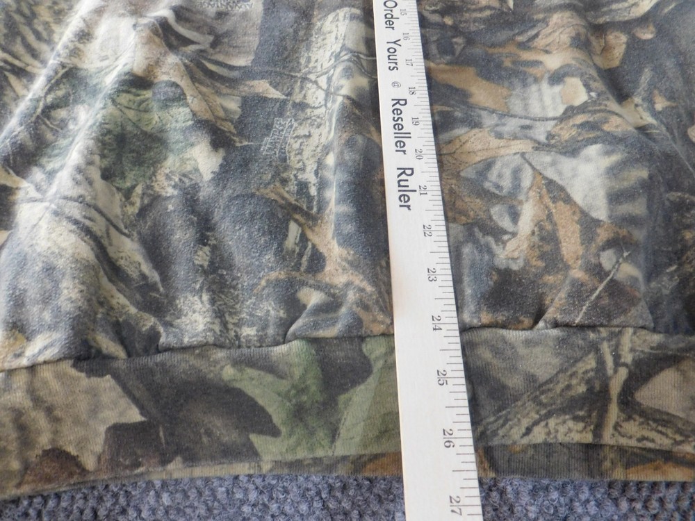 Chase Authentics Mens Sweatshirt Extra Large Green Camo pullover outdoors