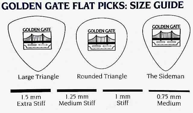 1 Dozen MP-40 Deluxe Flat Pick Large Triangle Medium Tortoise Color