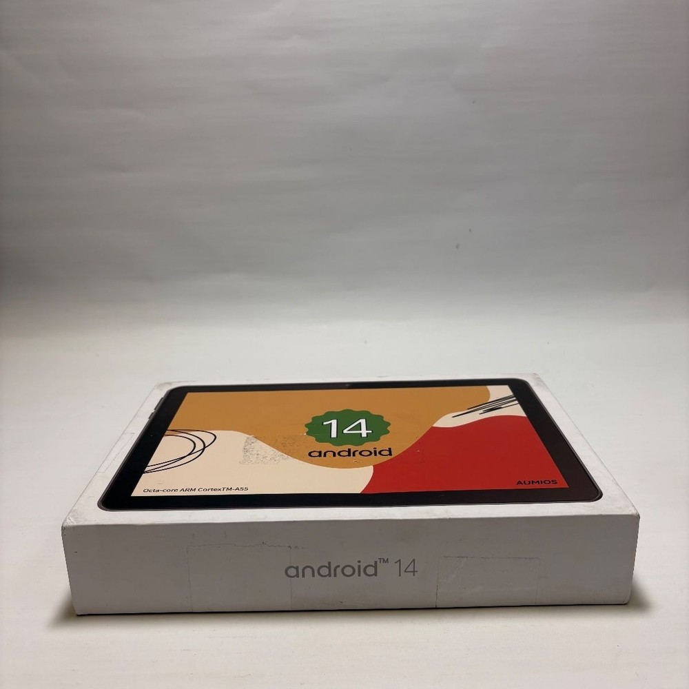 AUMIOS 10.1" Android 14 Tablet 64GB WiFi Octa-Core C10