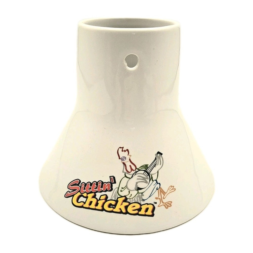 The Original Sittin Chicken Ceramic Steamer