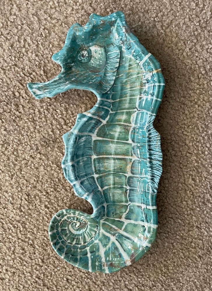 "SHARKEY THE SEAHORSE" APPETIZER PLATE