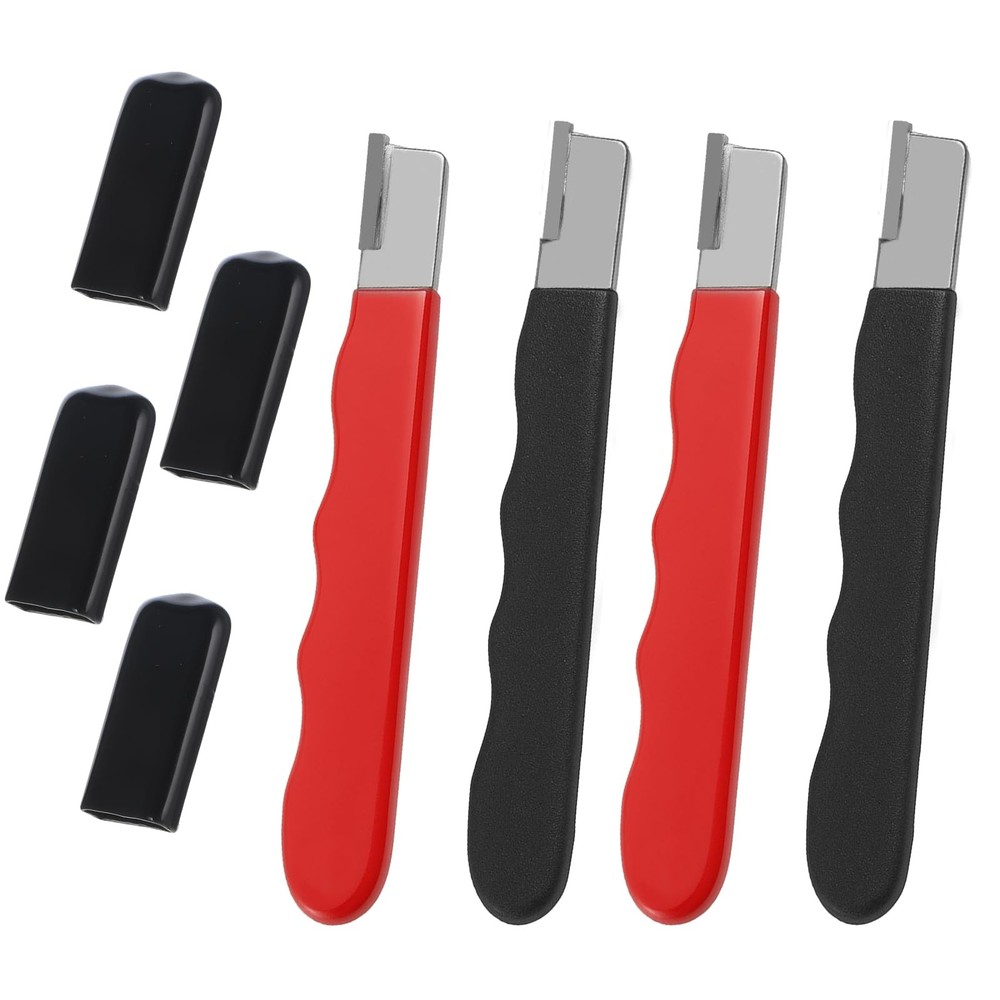 4Pcs Garden Tool Blade Sharpener, Pocket Blade Sharpener for Garden Tools Mul...