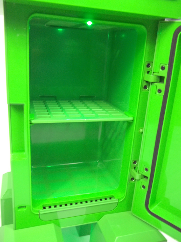 Minecraft Creeper Mini Fridge ☆ Video Game Electronic Fridge ☆ Minecraft Fridge