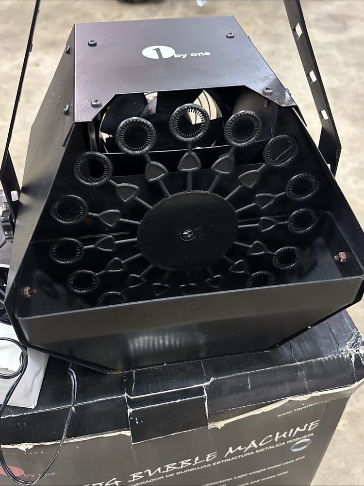 1 by one fun fog bubble machine