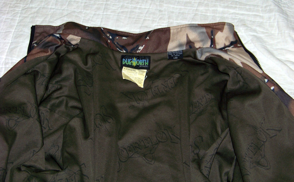 Due North Apparel Camo Jacket - L-Reg - Brown Predator Camo