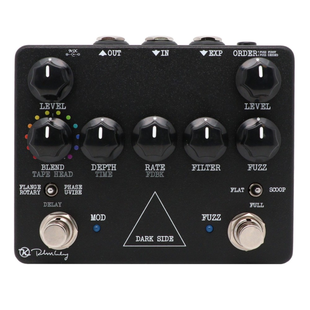 Keeley Dark Side V2 Fuzz/Delay/Multi-Modulation Effects Pedal