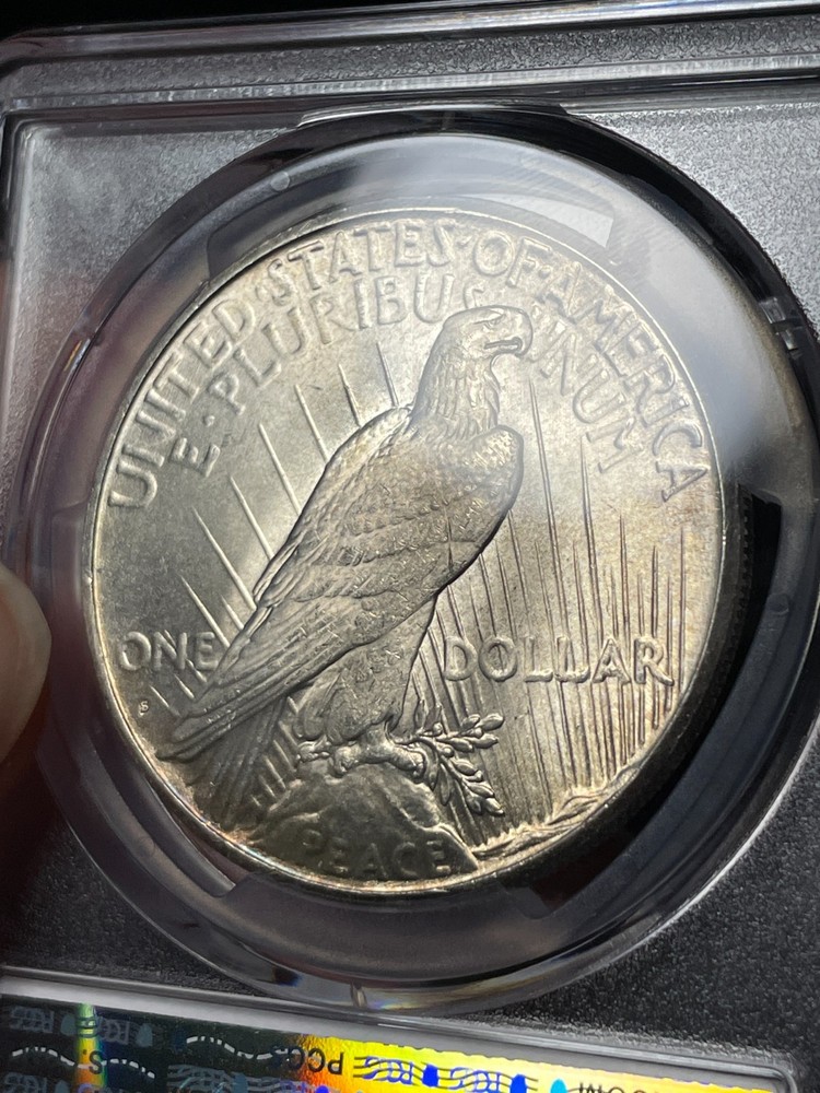 1925-S PCGS MS64 Peace Silver Dollar Tough Date