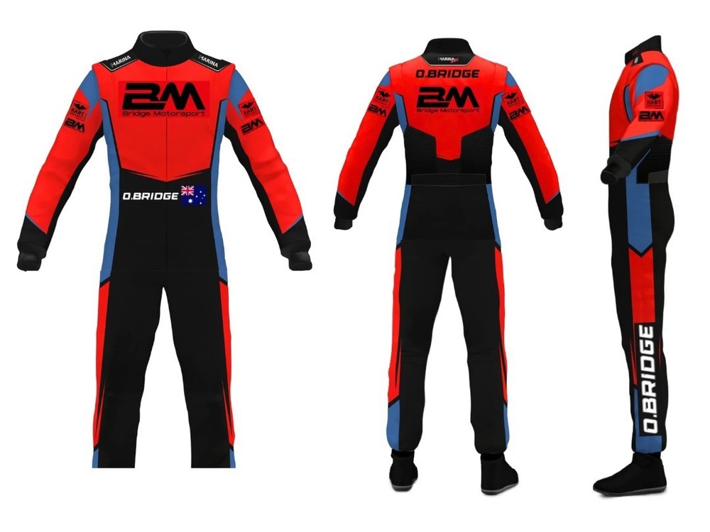 Custom Printed Go Kart Race Suit