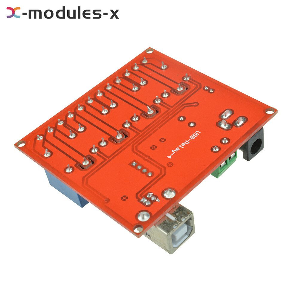 5/12V USB Relay 1/2/4/8CH Programmable Computer Control Relay For Smart Home New